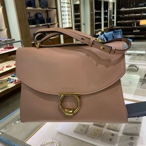 Ferragamo Gancini Medium pale pink /tan Ferragamo bag
